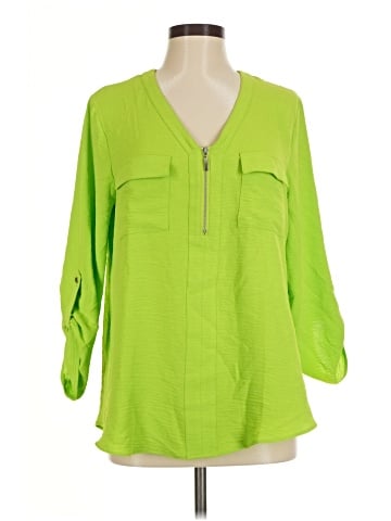 Cato 3/4 Sleeve Blouse (view 1)