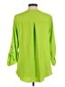 Cato 100% Polyester Green 3/4 Sleeve Blouse Size M - photo 2