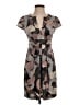 BCBGMAXAZRIA Print Gray Casual Dress Size XS - photo 1