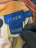 J.Crew Stripes Orange Long Sleeve Button-Down Shirt Size L - photo 7