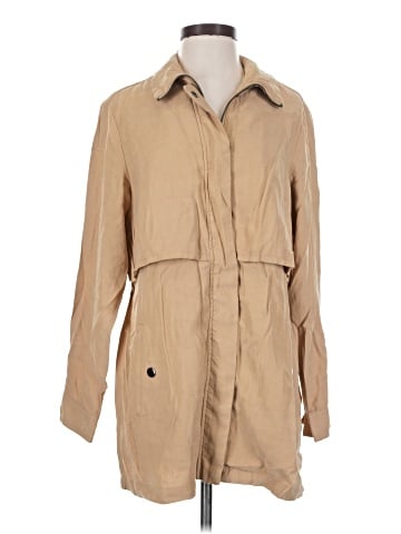 DG^2 by Diane Gilman Trenchcoat (view 1)