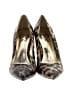 143 Girl Animal Print Brown Heels Size 7 - photo 2