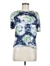 St. John Sport Blue Short Sleeve Top Size 6 - photo 1