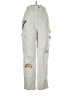 PacSun 100% Cotton Graphic Ivory Cargo Pants Size 23 waist - photo 1