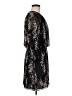 Reiss Floral Black Cocktail Dress Size 6 - photo 4
