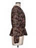 Nine Britton 100% Polyester Brown 3/4 Sleeve Blouse Size L (petite) - photo 4