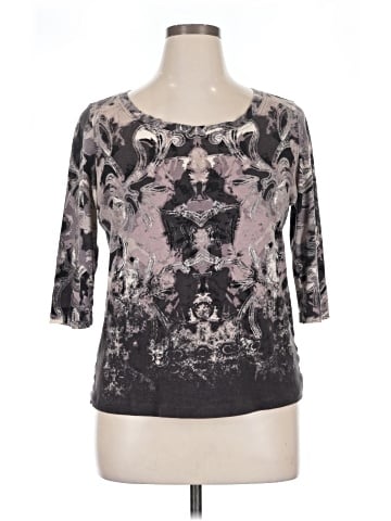Nicole Miller Artelier 3/4 Sleeve T-Shirt (view 1)