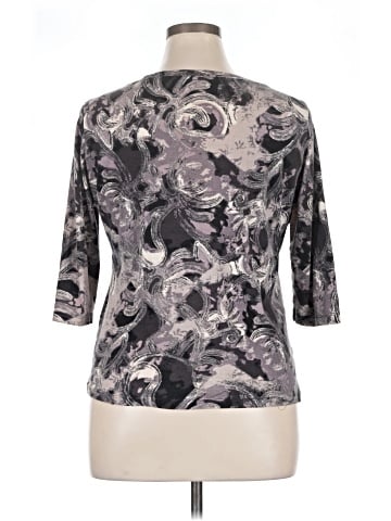 Nicole Miller Artelier 3/4 Sleeve T-Shirt (view 2)