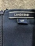 Lands' End Graphic Black Casual Dress Size 12 (petite) - photo 7
