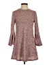 Speechless Tweed Burgundy Casual Dress Size XS - photo 1