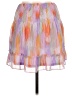 Aqua 100% Polyester Tie-dye Purple Casual Skirt Size L - photo 2