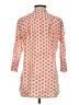 Roberta Roller Rabbit Orange 3/4 Sleeve Blouse Size S - photo 2