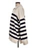 Free People Stripes Ivory Pullover Sweater Size L - photo 5