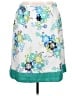Pendleton 100% Cotton Print Teal Casual Skirt Size 16 - photo 1