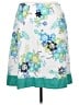 Pendleton 100% Cotton Print Teal Casual Skirt Size 16 - photo 2