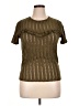 Vila Brown Short Sleeve Top Size XL - photo 1