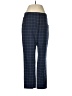 J.Crew Plaid Blue Wool Pants Size 8 - photo 1