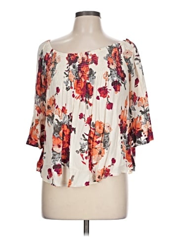 Altar'd State 3/4 Sleeve Blouse (view 1)