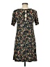 Pull&Bear Floral Black Casual Dress Size M - photo 2