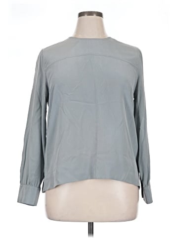Everlane Long Sleeve Silk Top (view 1)