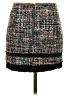 Re:named Tweed Gray Casual Skirt Size S - photo 2