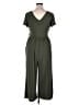 Gilli Solid Green Jumpsuit Size XL - photo 2