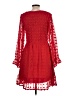 BTFBM 100% Polyester Red Cocktail Dress Size L - photo 2