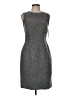 M David Meister Tweed Gray Cocktail Dress Size 8 - photo 1