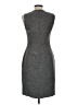 M David Meister Tweed Gray Cocktail Dress Size 8 - photo 2