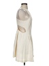 BCBGeneration 100% Polyester Solid Ivory Cocktail Dress Size 6 - photo 4
