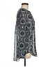 Lucky Brand Paisley Gray Long Sleeve Blouse Size M - photo 4
