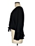 Peppermint Black 3/4 Sleeve Blouse Size M - photo 5
