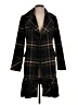 Zara Basic Plaid Black Coat Size S - photo 1