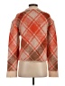 Maje Plaid Orange Pullover Sweater Size Sm (1) - photo 2