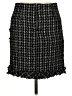 Fanco 100% Polyester Tweed Black Formal Skirt Size M - photo 2