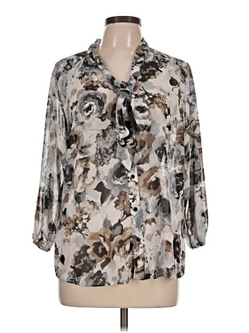 Studio Works 3/4 Sleeve Blouse (view 1)