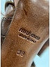 Miu Miu 100% Leather Brown Sandals Size EU 39 - photo 6