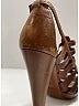 Miu Miu 100% Leather Brown Sandals Size EU 39 - photo 3