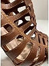 Miu Miu 100% Leather Brown Sandals Size EU 39 - photo 4