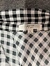 Love Tree 100% Rayon Houndstooth Black Long Sleeve Button-Down Shirt Size L - photo 7