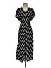 Maje 100% Viscose Chevron-herringbone Black Casual Dress Size Sm (1) - photo 1