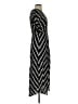 Maje 100% Viscose Chevron-herringbone Black Casual Dress Size Sm (1) - photo 4
