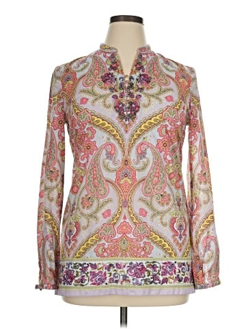 Robert Graham Long Sleeve Blouse (view 1)