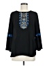 Ivanka Trump Black Long Sleeve Blouse Size M (estimated) - photo 1