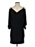 Cache Solid Black Cocktail Dress Size S - photo 1