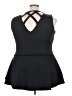 Bisou Bisou Black Sleeveless Top Size 3X - photo 2