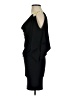 Cache Solid Black Cocktail Dress Size S - photo 5