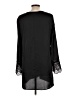BCBGeneration 100% Polyester Black Long Sleeve Blouse Size L - photo 2