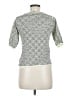 Max Studio Tweed Ivory 3/4 Sleeve T-Shirt Size M (estimated) - photo 2