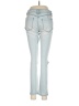 Bebe Hearts Blue Jeans Size 29 waist - photo 2
